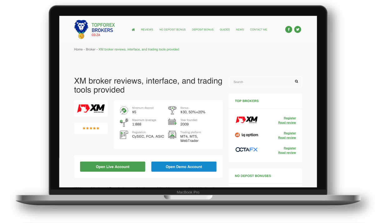 Top Forex Brokers Reviews
